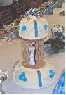 Ukázka práce svatební dort